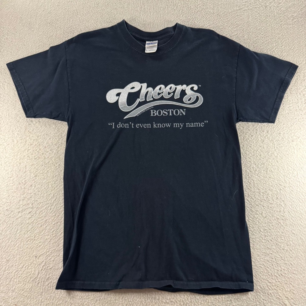 Cheers Boston T Shirt I dont even‎ know my name TV Show Licensed Gildan Size M